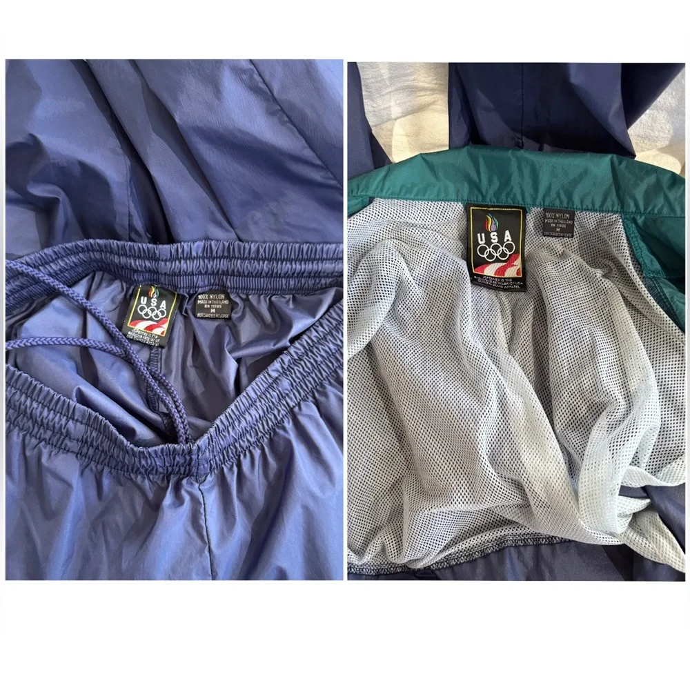 Vintage JCPenney Women’s Retro Two-Tone Jacket and Pants Track Set, Size M